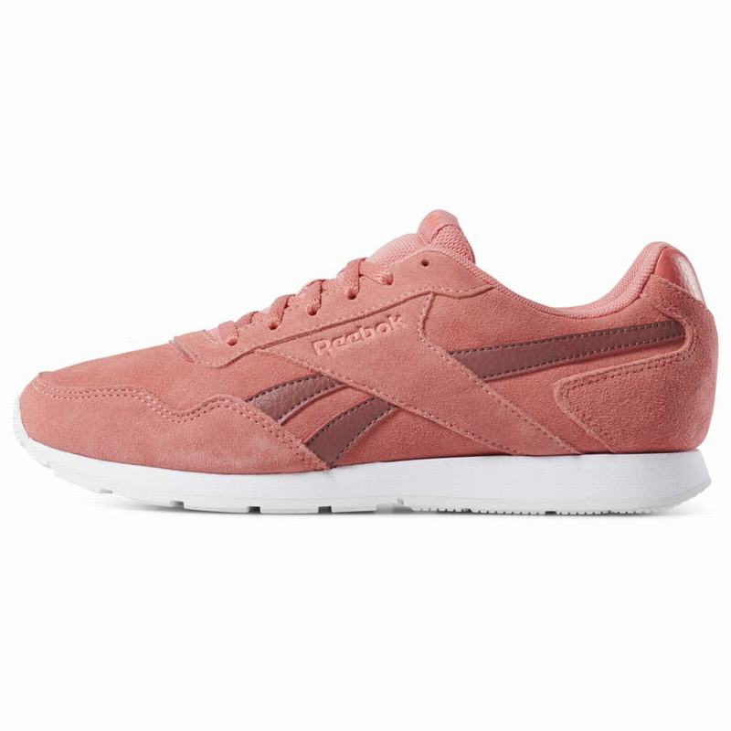 Reebok Royal Glide Tenisky Damske - Ruzove/Biele RY2602IM